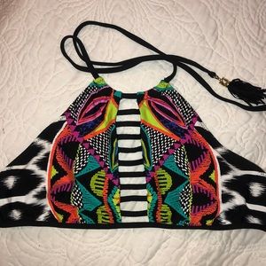 TRINA TURK aztec swim top